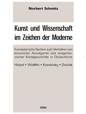 cover image of Kunst und Wissenschaft im Zeichen der Moderne
